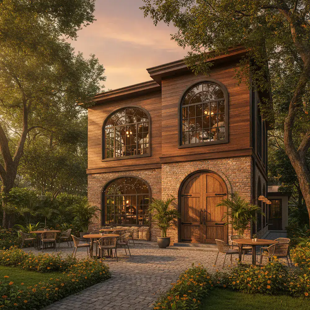 Zafnorix Roastery exterior at Gulshan 2